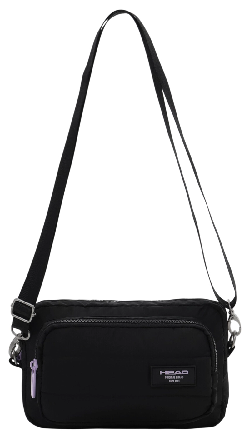BANANO BANDOLERA WISH MUJER DOBLE USO NEGRO LILA HEAD - 2