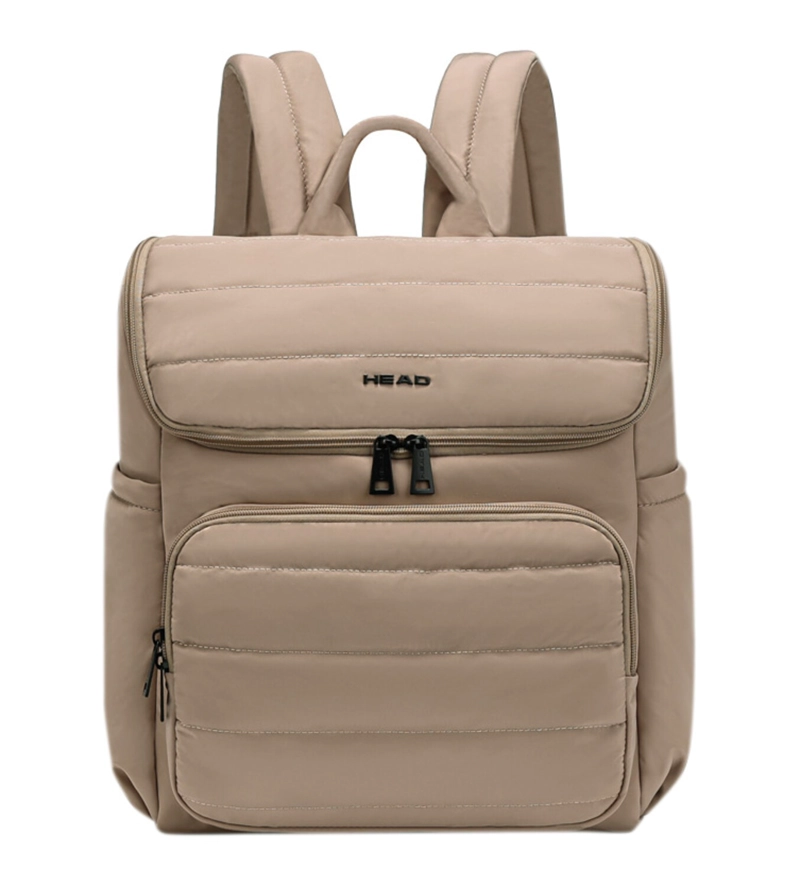 MOCHILA PAÑALERA MATERNAL BLISS BEIGE HEAD - 2