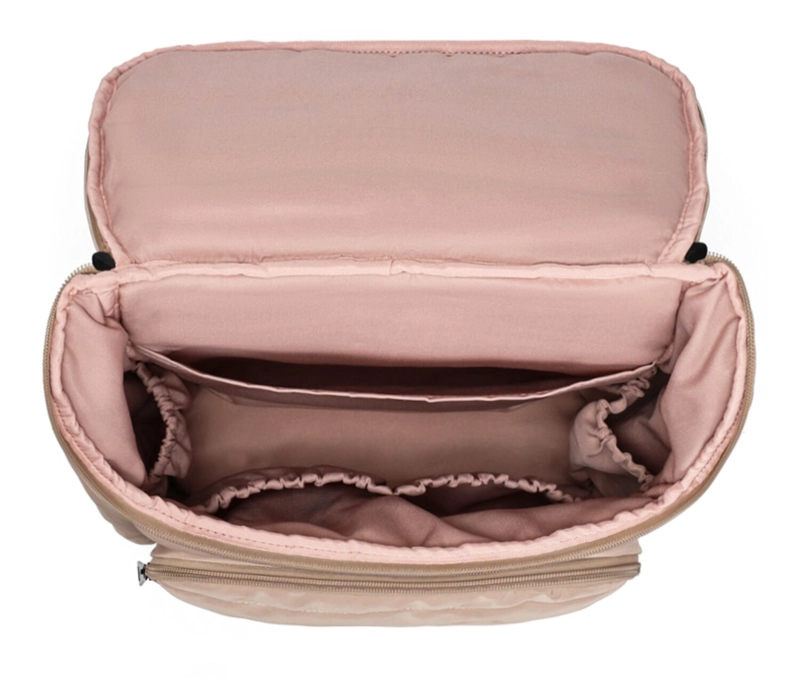 MOCHILA PAÑALERA MATERNAL BLISS BEIGE HEAD - 3