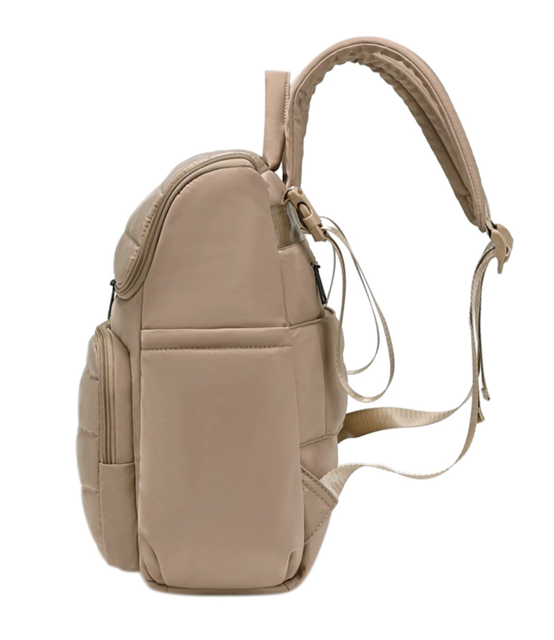 MOCHILA PAÑALERA MATERNAL BLISS BEIGE HEAD - 5