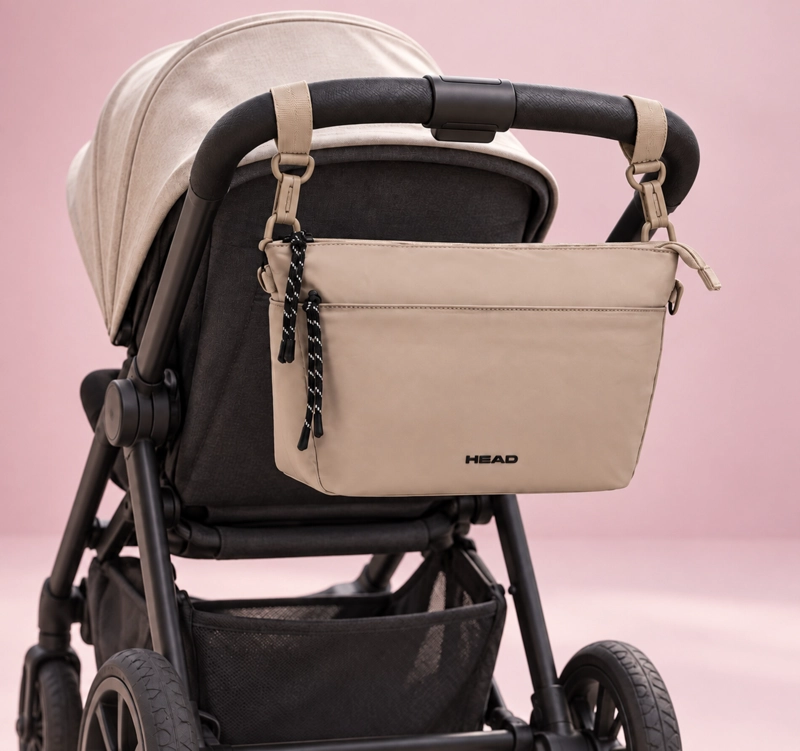 CARTERA PORTA MAMADERAS MATERNAL HARMONY BEIGE HEAD - 8