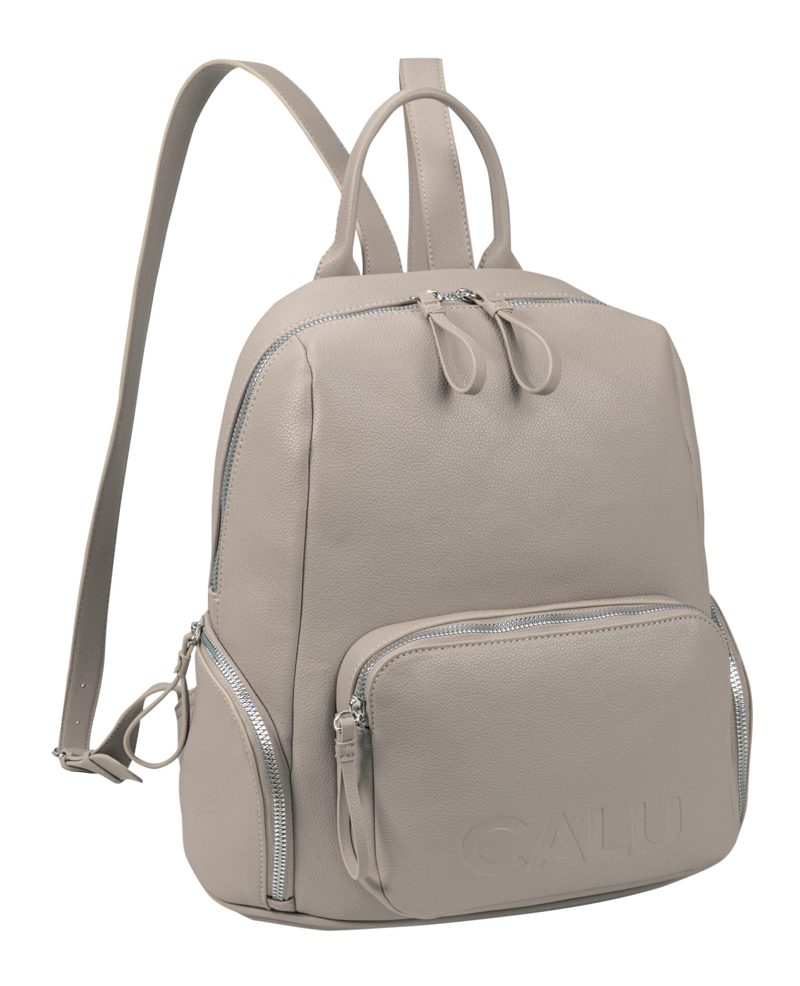 MOCHILA PORTA LAPTOP MUJER MANCINI BEIGE CALU
