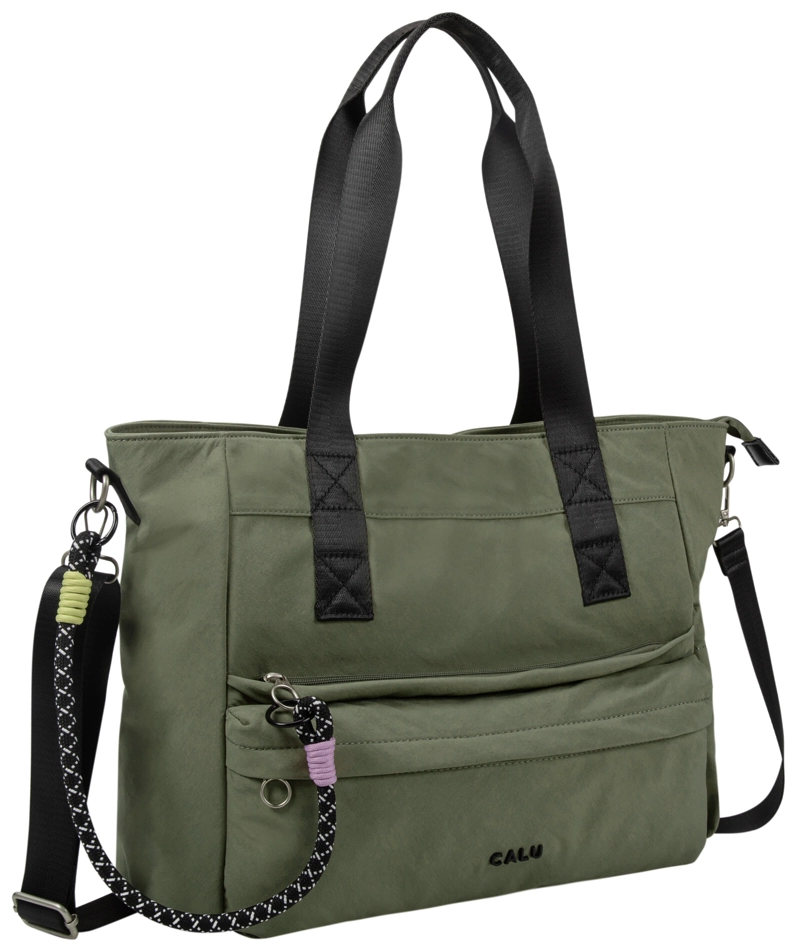 CARTERA TOTE PORTA LAPTOP 14 OLIMPIA VERDE CALU