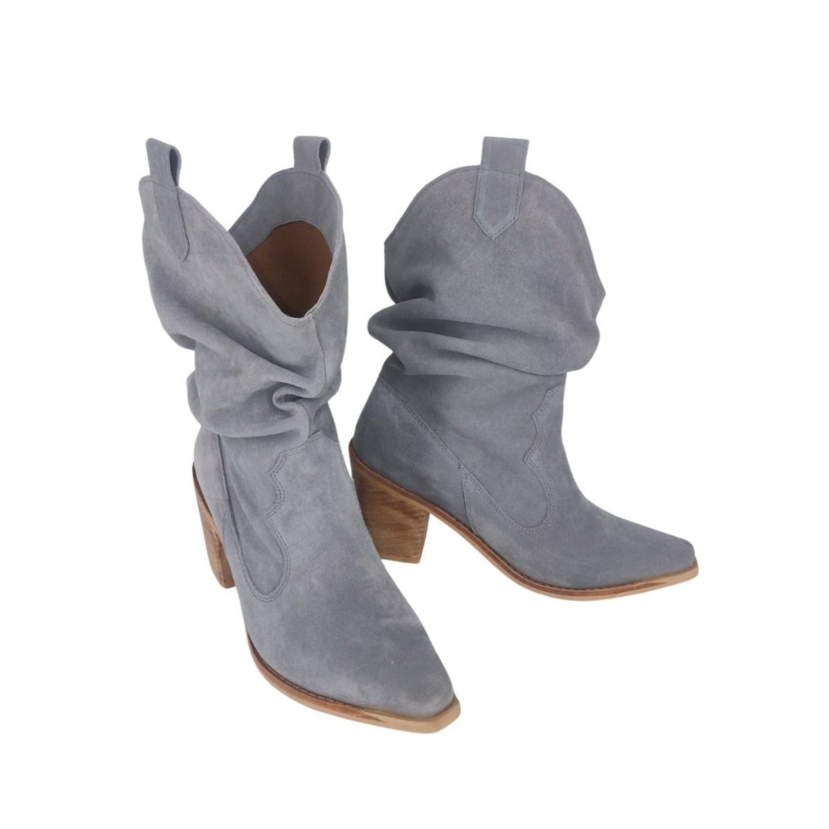 BOTA SILVANA GRIS PAO PECADOS - 4