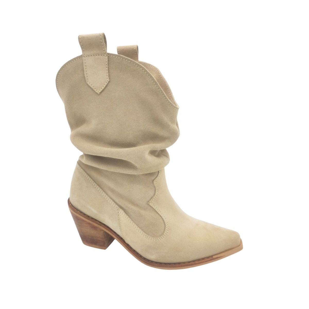 BOTA SILVANA BEIGE PAO PECADOS - 2