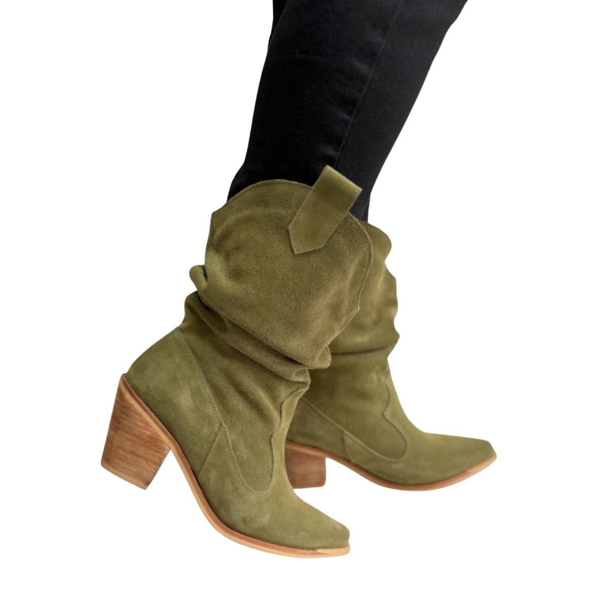 BOTA SILVANA VERDE PAO PECADOS - 1
