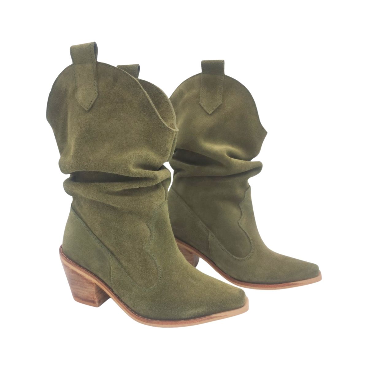 BOTA SILVANA VERDE PAO PECADOS - 4