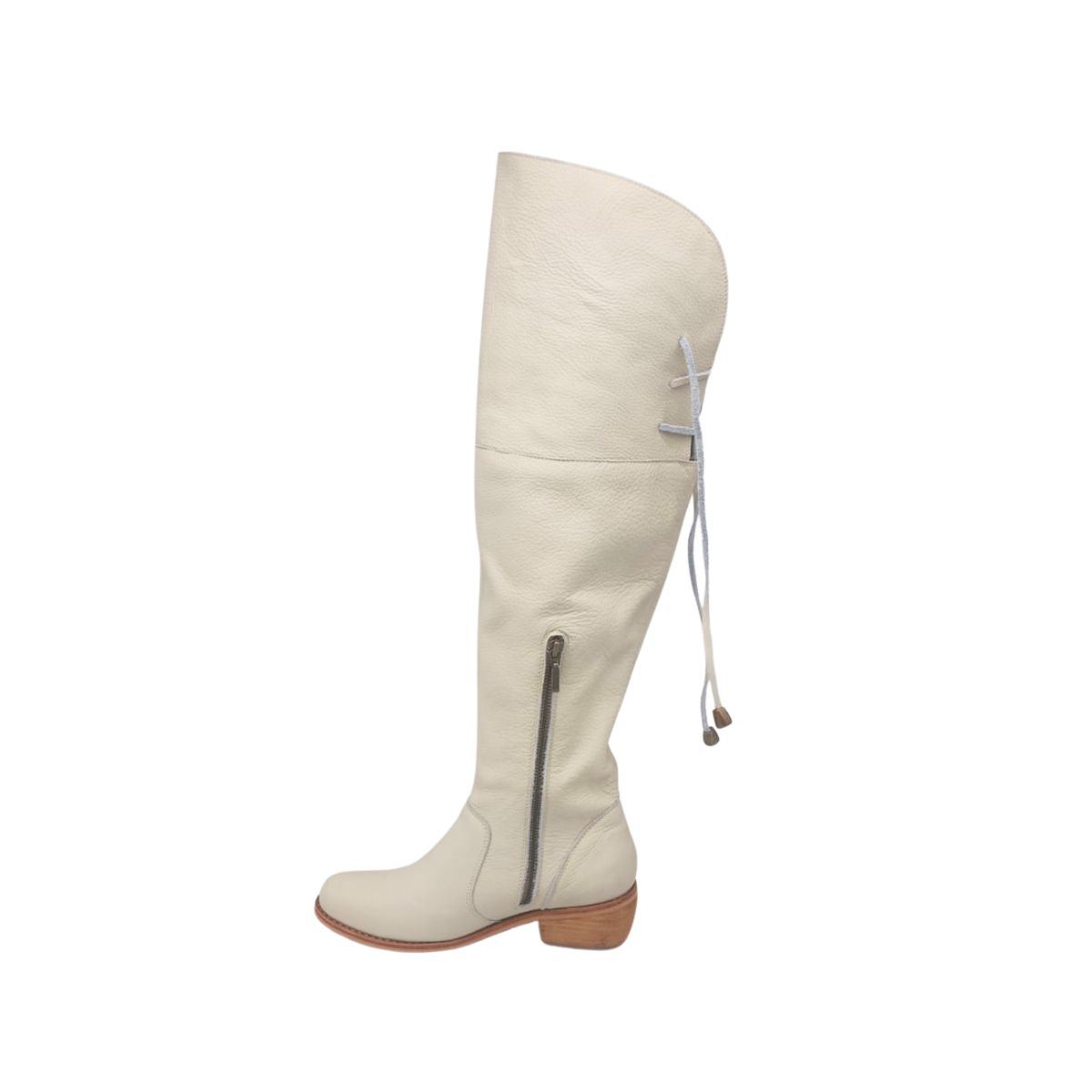 BUCANERA KARITO BEIGE CUERO PAO PECADOS - 3