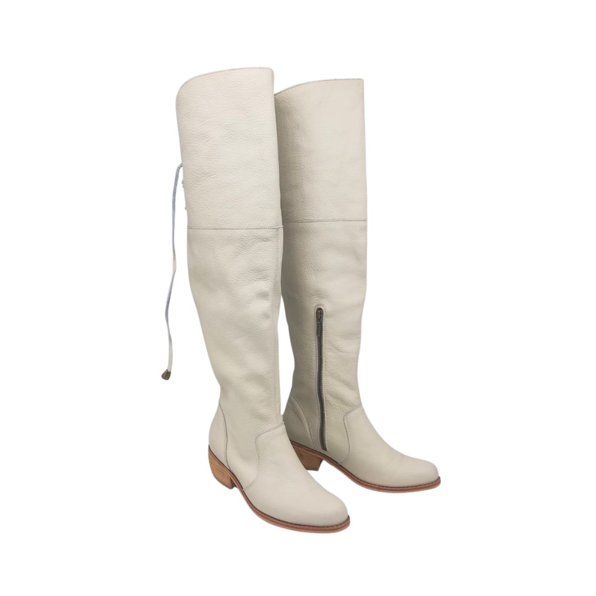 BUCANERA KARITO BEIGE CUERO PAO PECADOS - 4