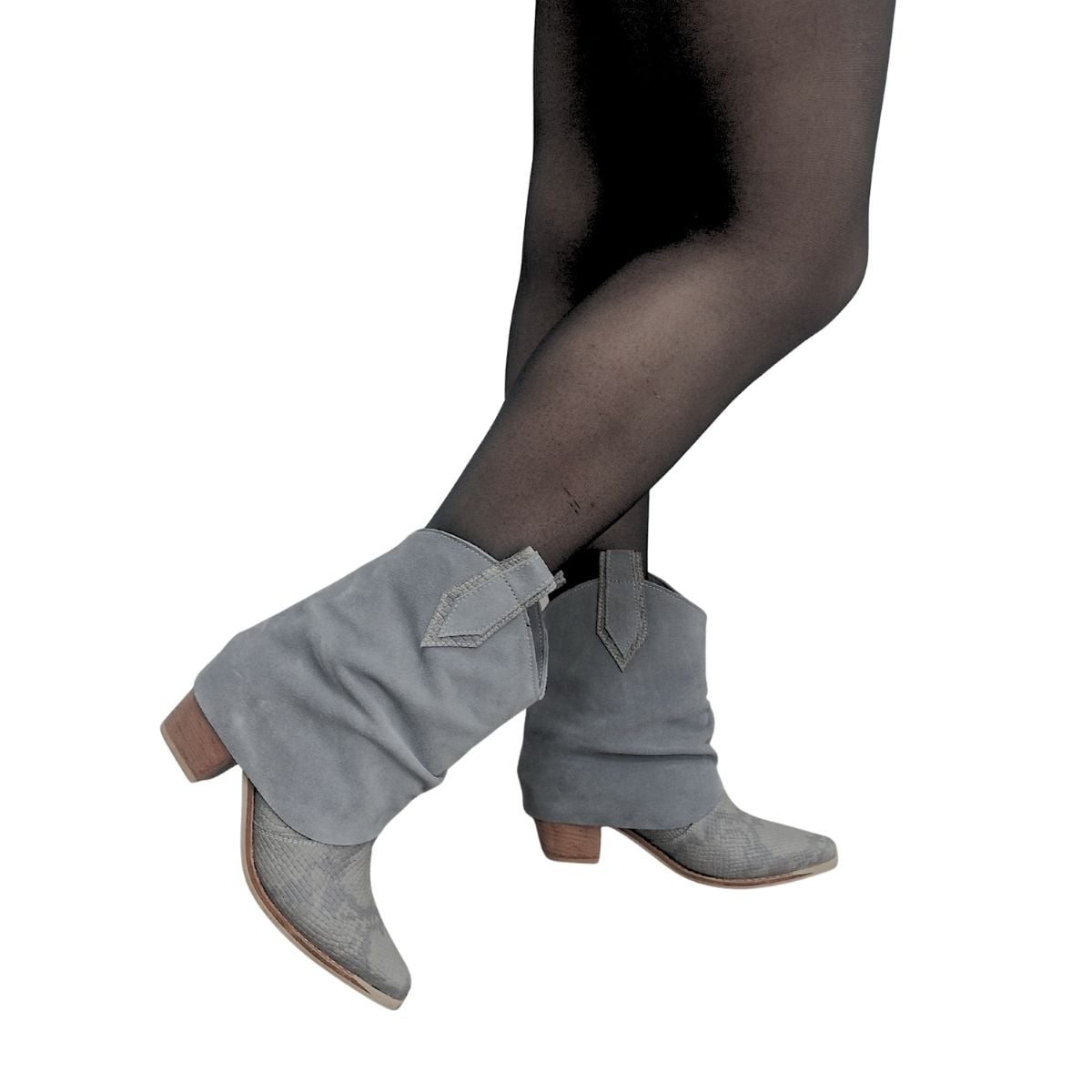 BOTA FABIANA GRIS PAO PECADOS - 1