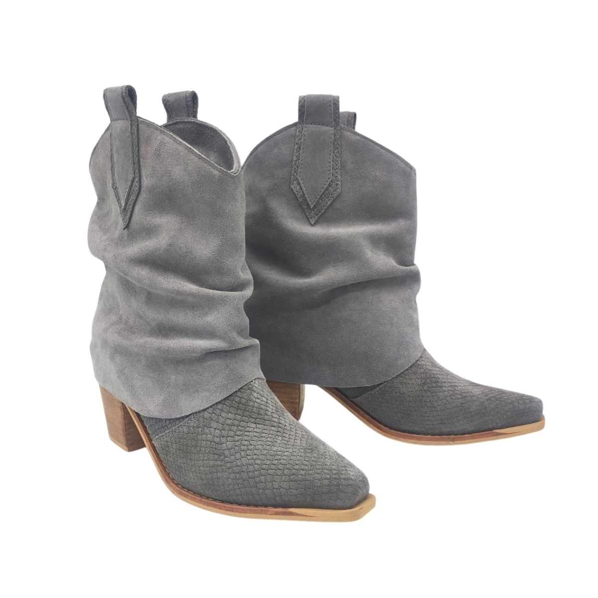 BOTA FABIANA GRIS PAO PECADOS - 4