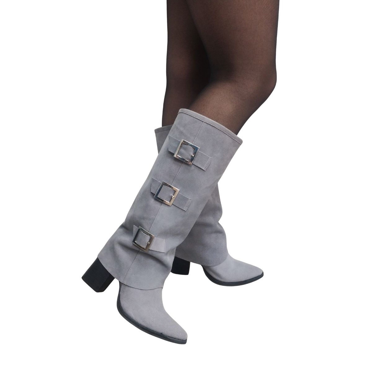 BOTA AUGUSTA GRIS PAO PECADOS - 1
