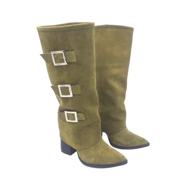 BOTA AUGUSTA VERDE PAO PECADOS - 4