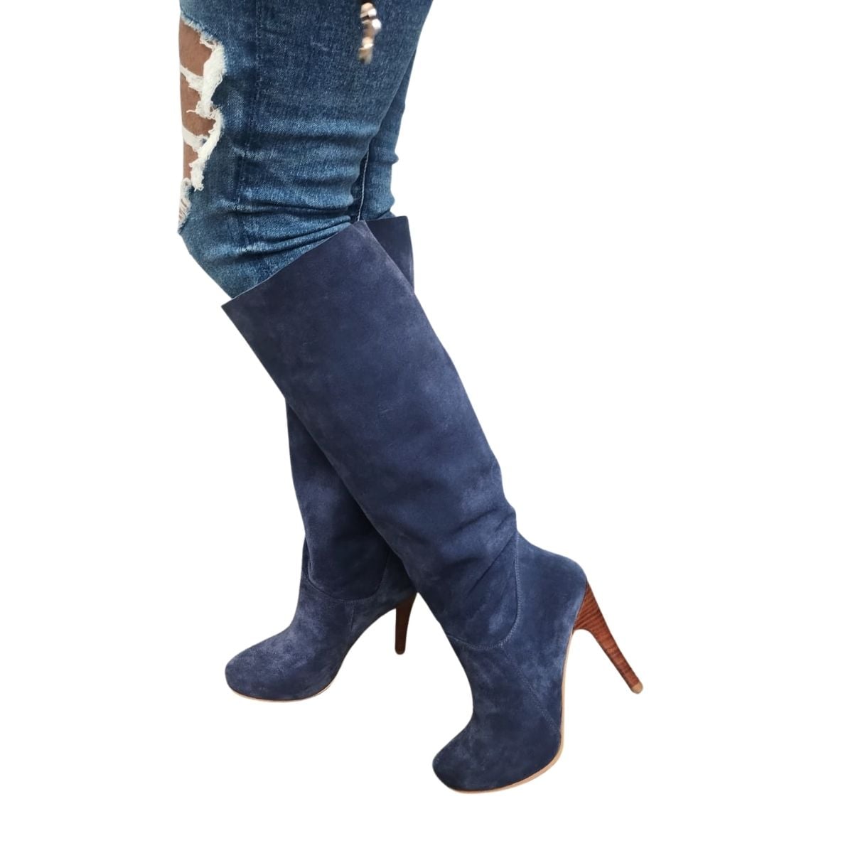 BOTA ANGE AZUL MARINO PAO PECADOS - 1