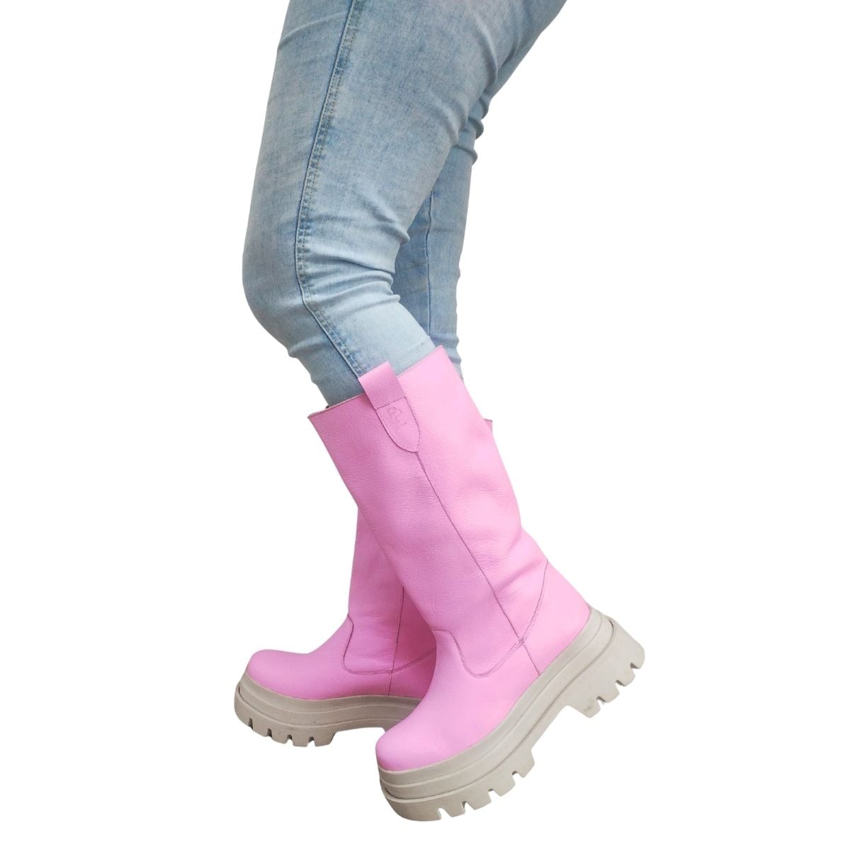BOTA BORCEGO ROSA PAO PECADOS - 1