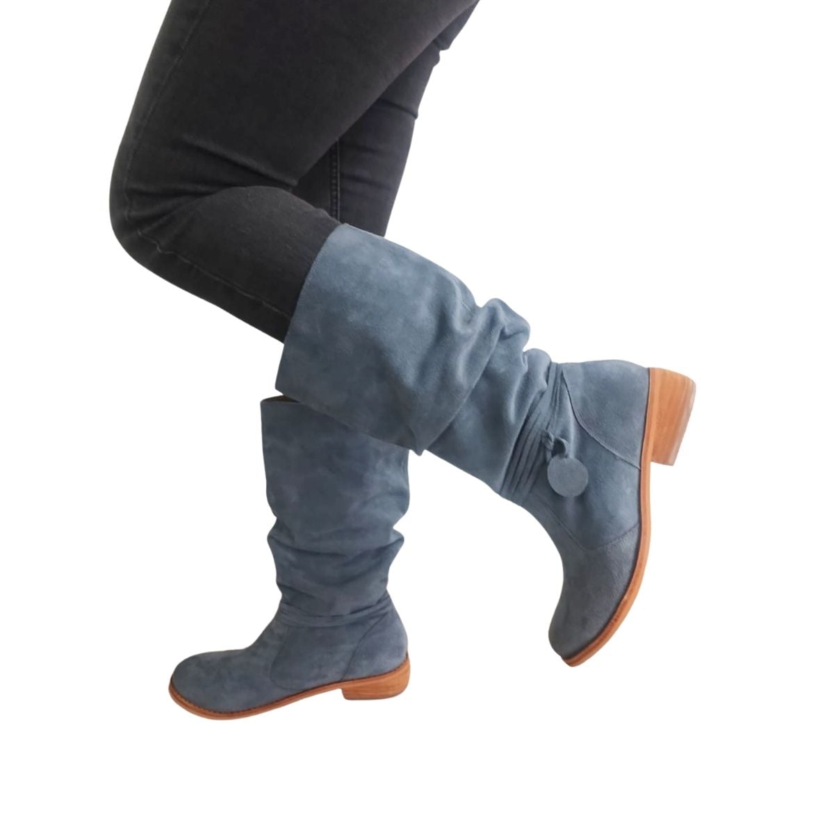 BOTA BELEN GRIS PAO PECADOS - 1