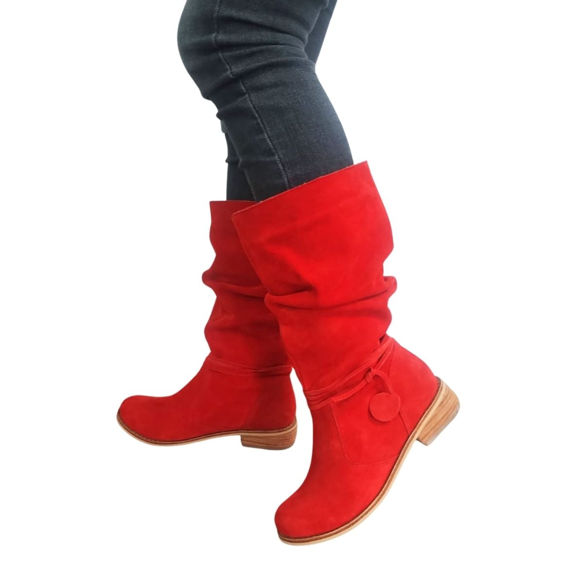 BOTA BELEN ROJO PAO PECADOS - 1