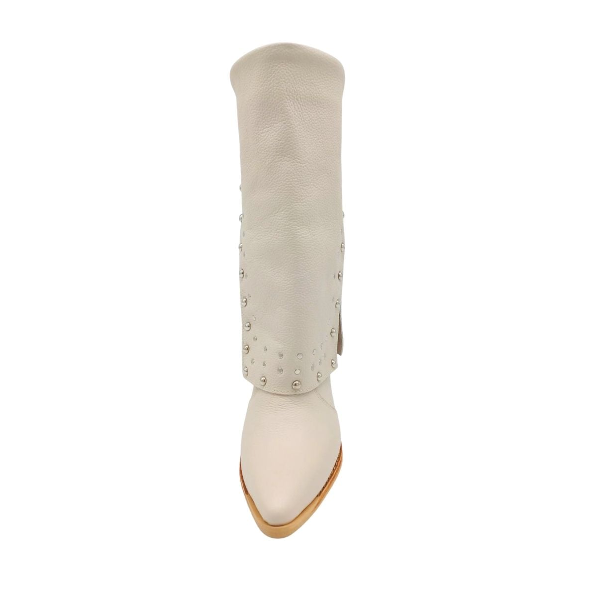 BOTA FIERA BEIGE TACO ALTO PAO PECADOS - 5