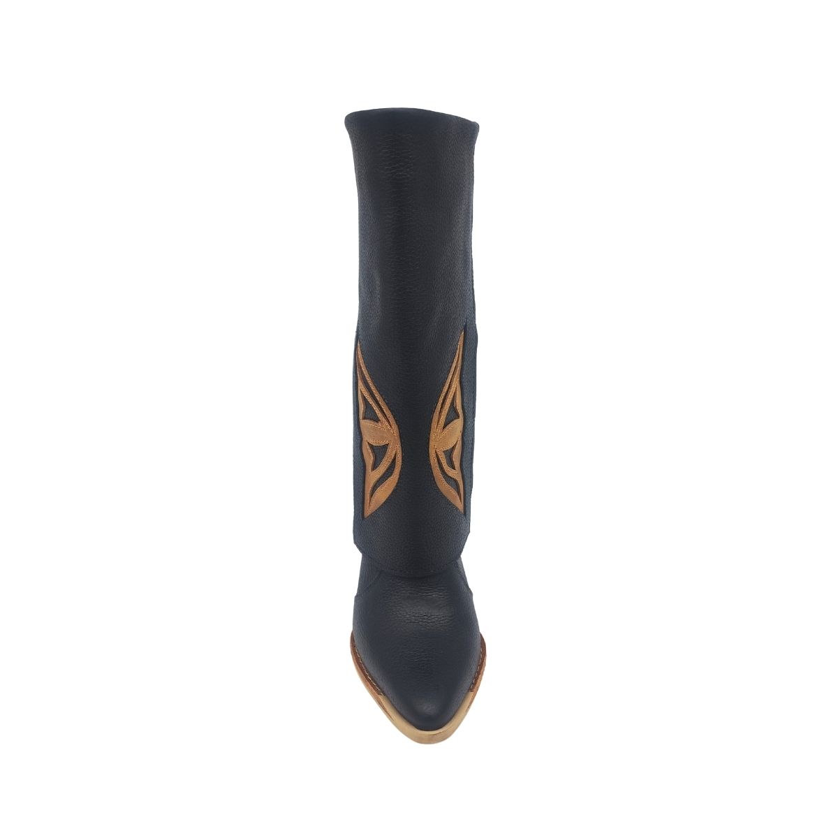 BOTA FIERA NEGRO MARIPOSA ALTO PAO PECADOS - 5