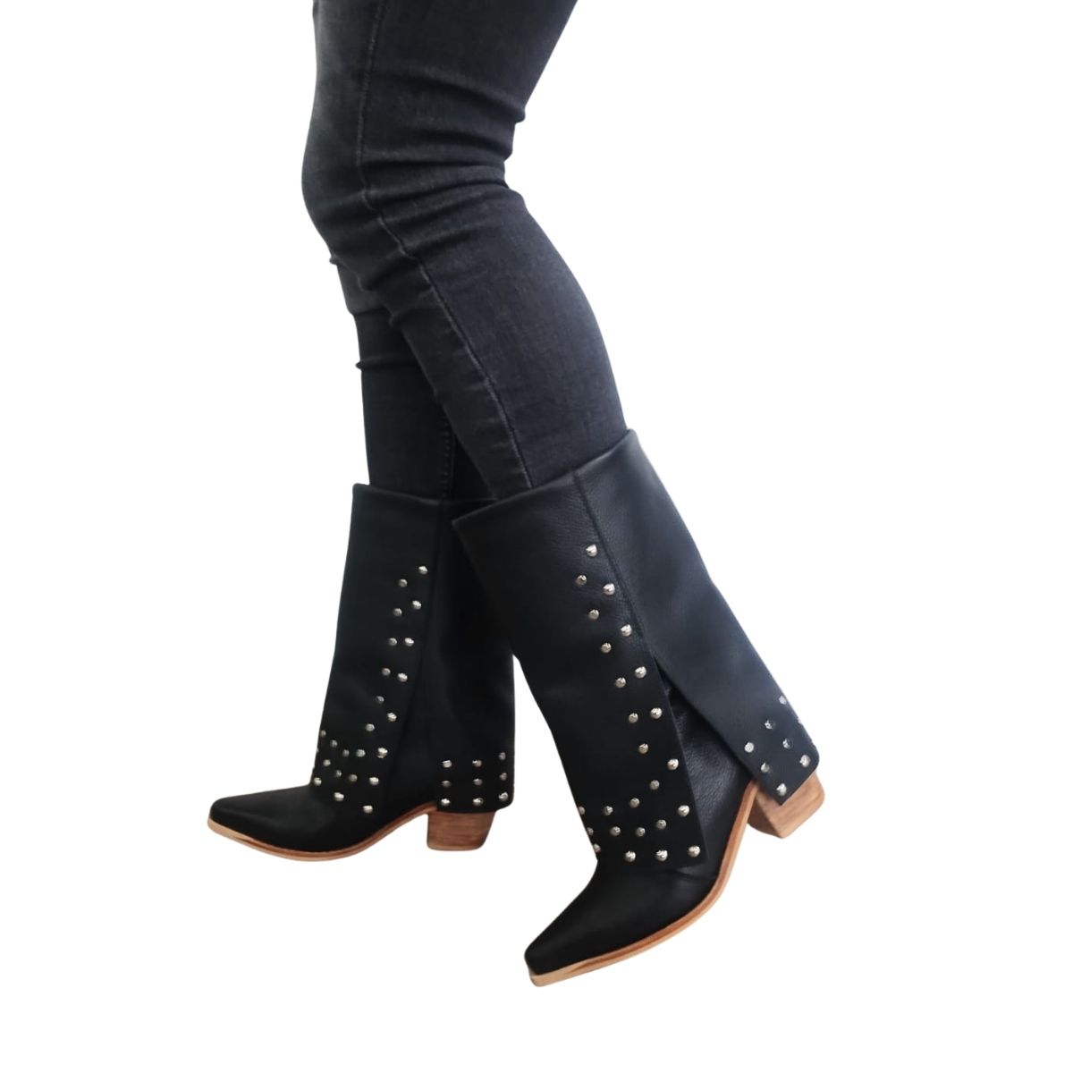 BOTA FIERA NEGRO TEXANO PAO PECADOS 39