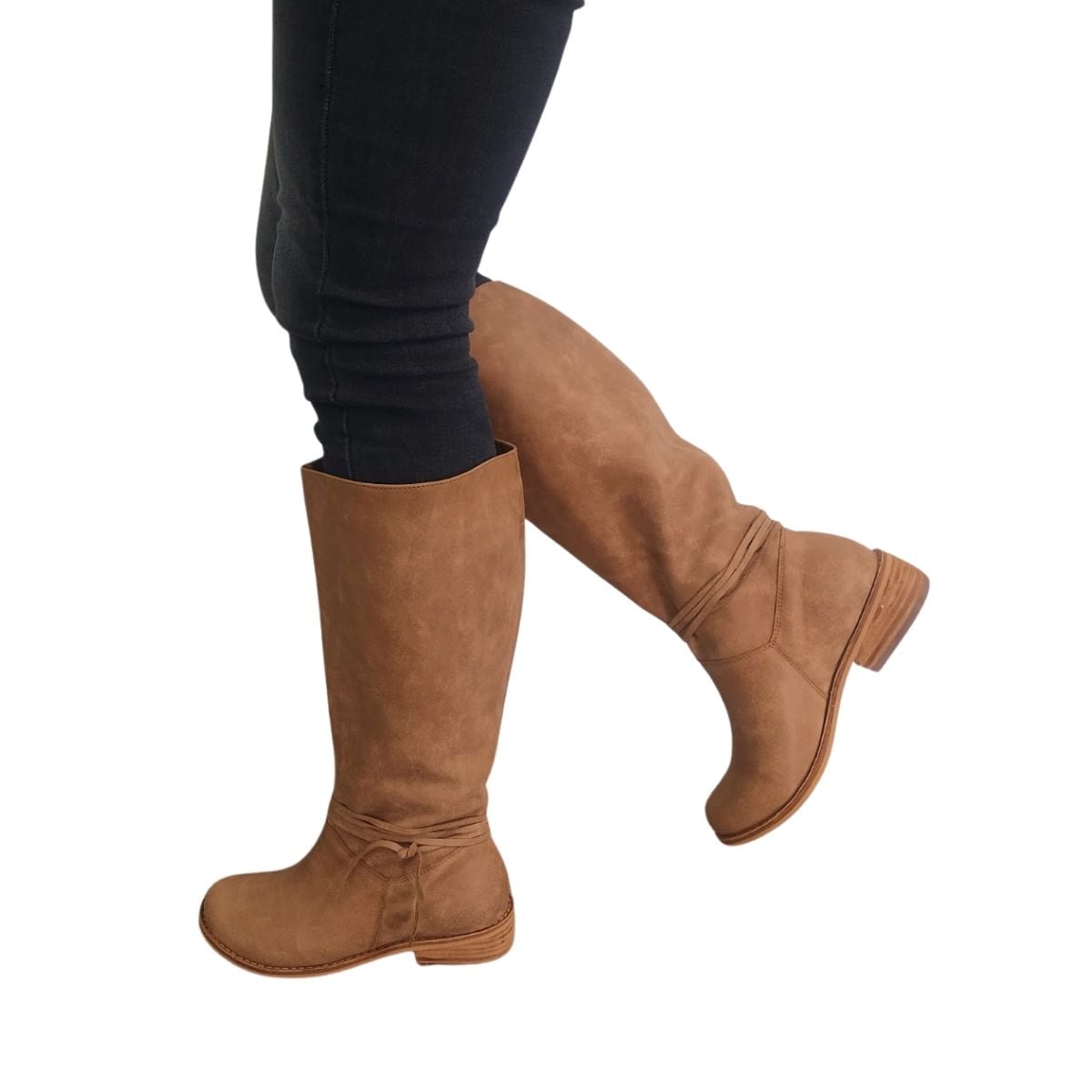 BOTA MARTINA CAMEL PAO PECADOS - 1