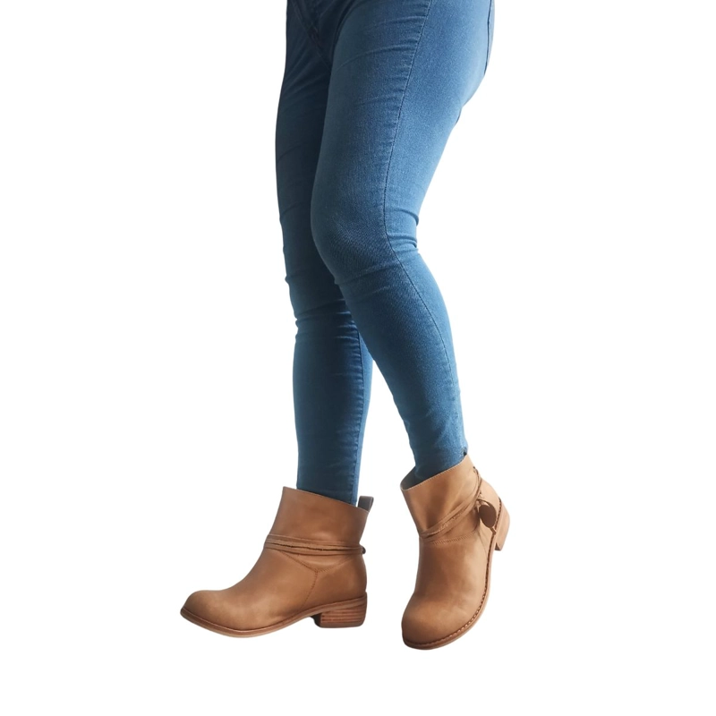BOTIN SOFIA CAMEL PAO PECADOS - 1