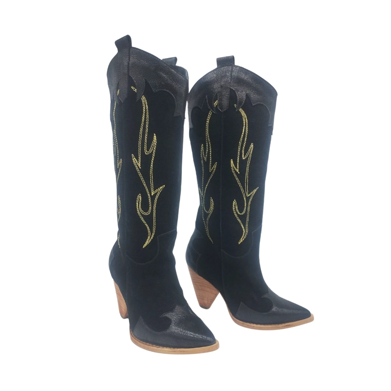 BOTA PAOLA NEGRO PAO PECADOS - 4