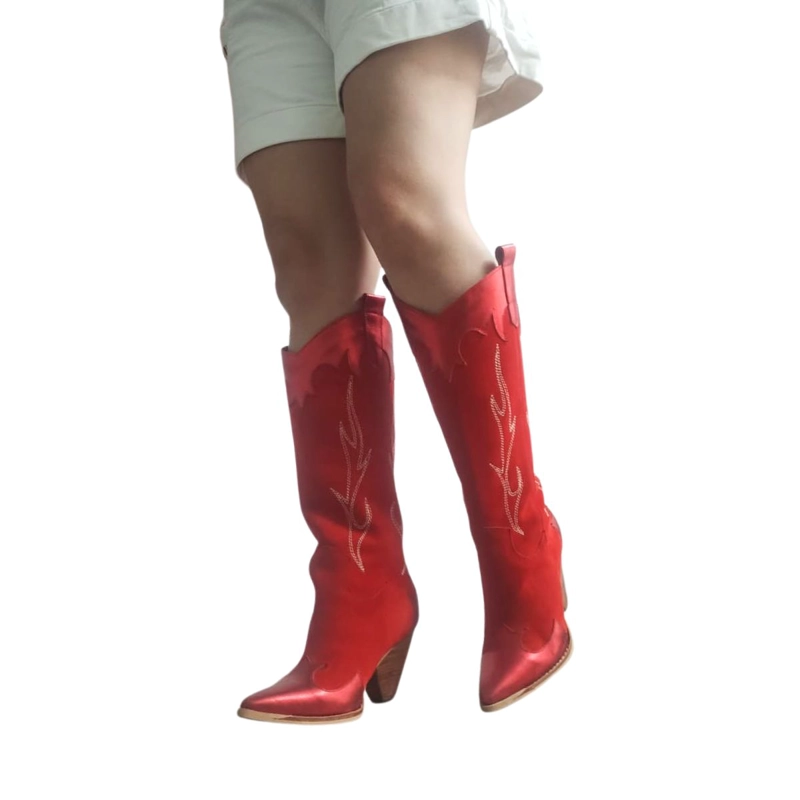 BOTA PAOLA ROJO PAO PECADOS - 1