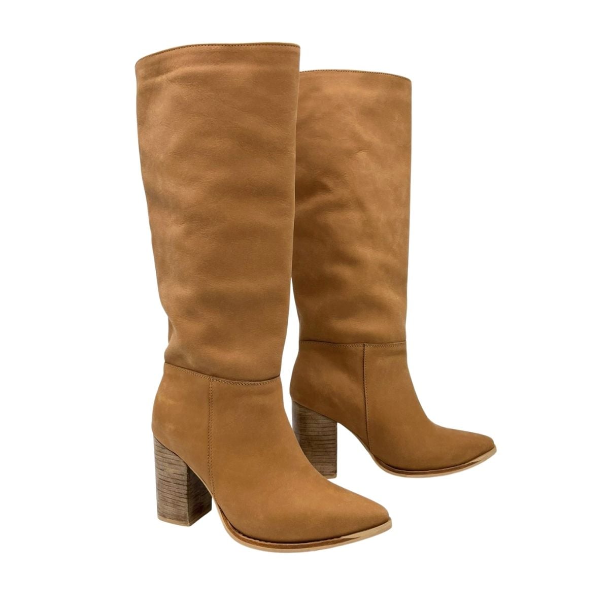 BOTA LILY ALTA CAMEL PAO PECADOS - 4