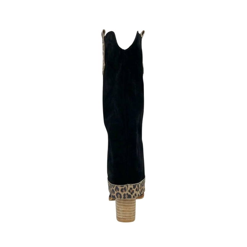 BOTA FAUSTINA NEGRO PRINT PAO PECADOS - 6