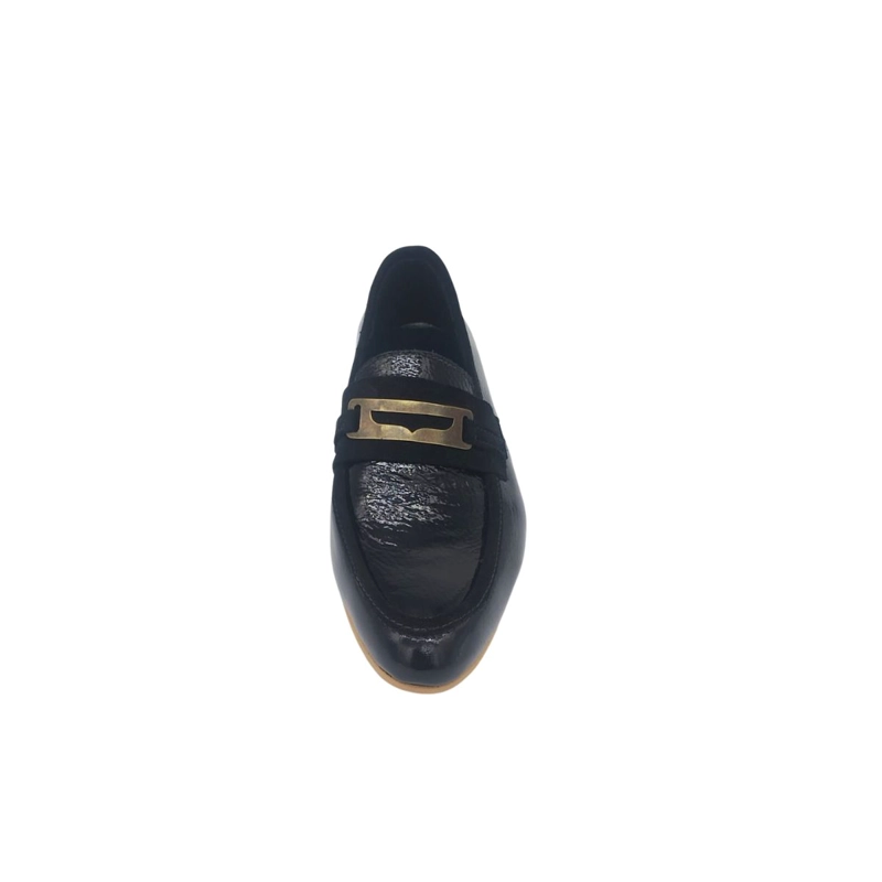 MOCASIN CELICA NEGRO CHAROL PAO PECADOS - 5