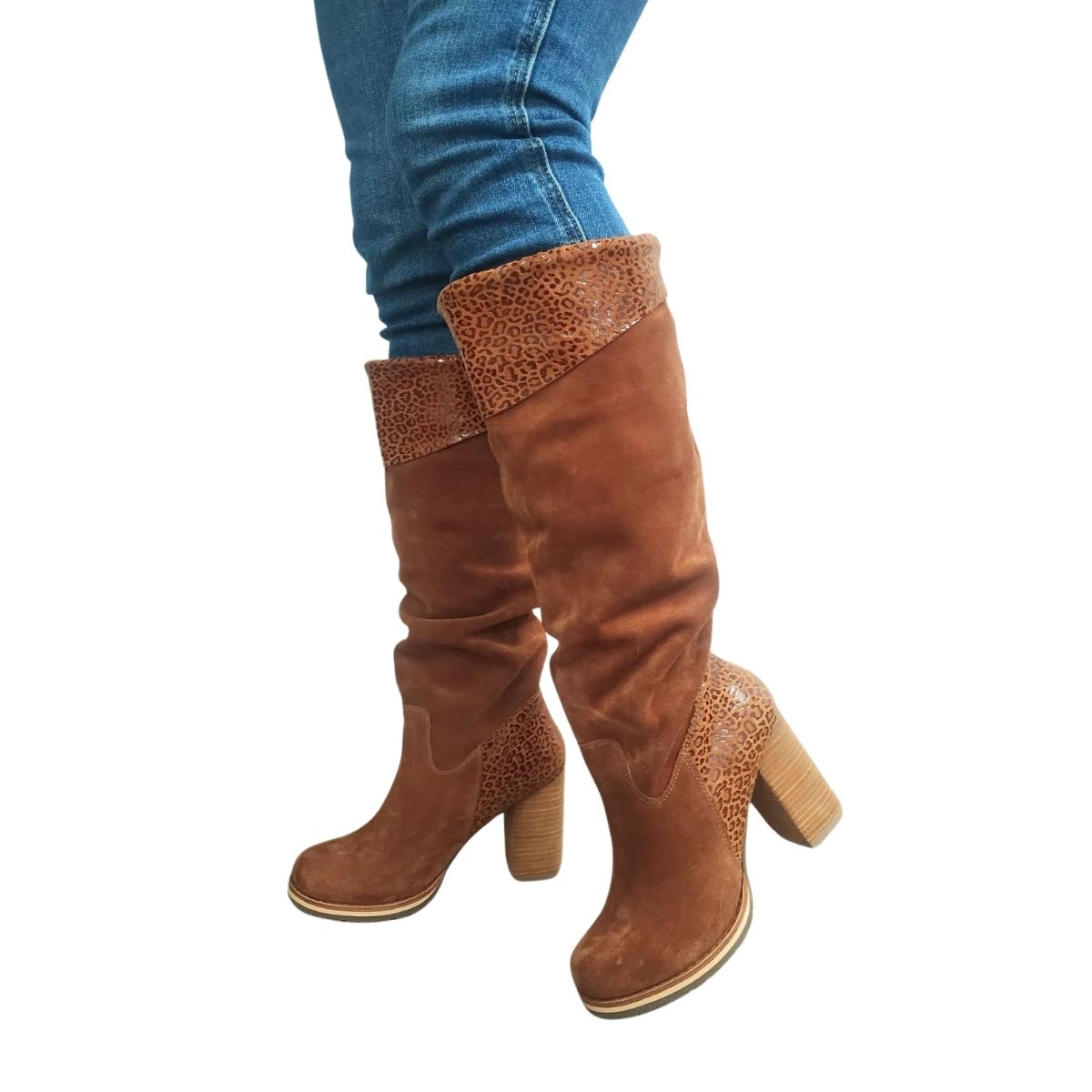 BOTA EMILY CAMEL PAO PECADOS - 1
