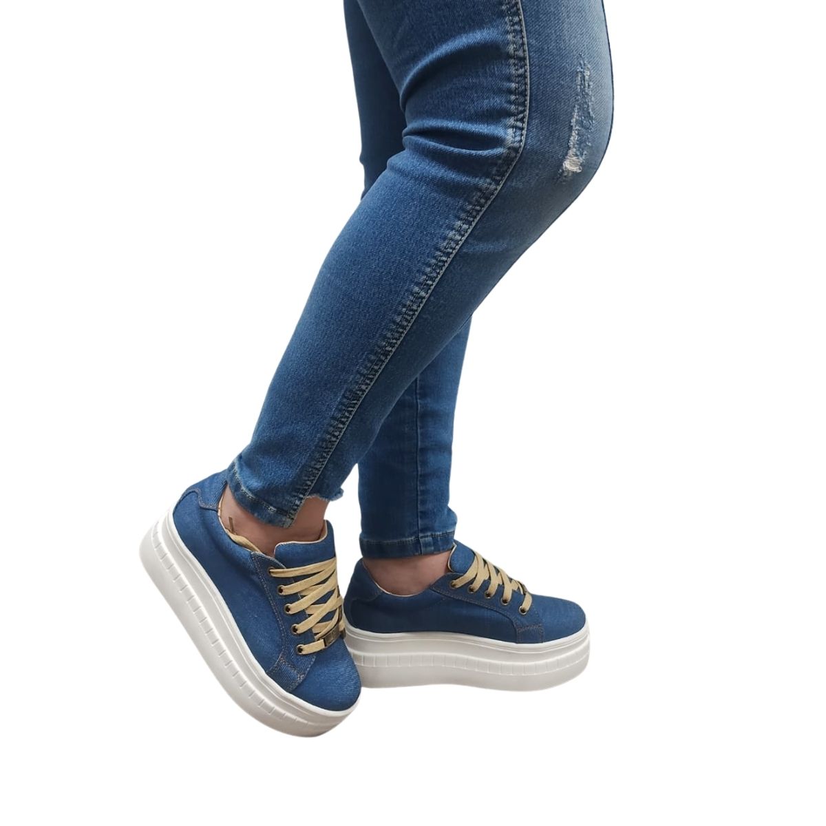 ZAPATILLA ANTONELLA JEANS PAO PECADOS - 1