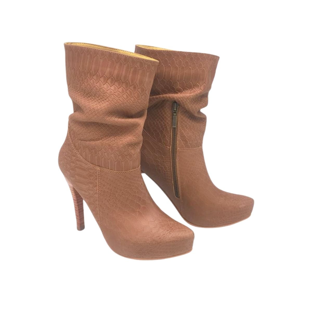 BOTA VILMA CAMEL CROCO PAO PECADOS - 4