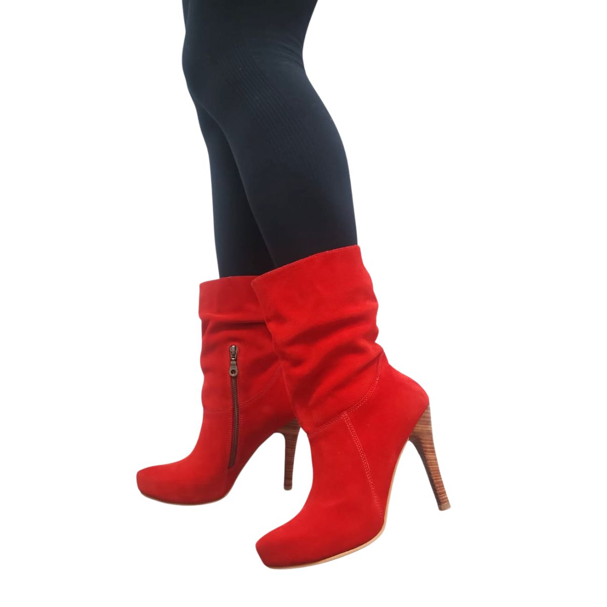 BOTA VILMA ROJO PAO PECADOS 35