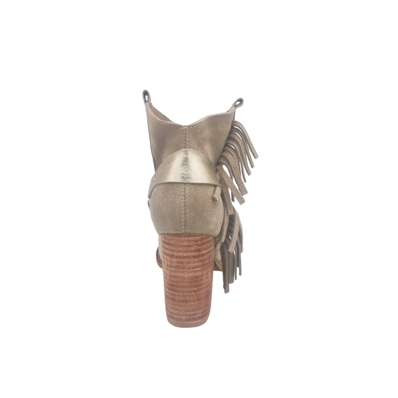 BOTIN RUFINA BEIGE ORO PAO PECADOS - 6