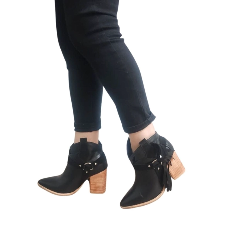 BOTIN RUFINA NEGRO PAO PECADOS - 1