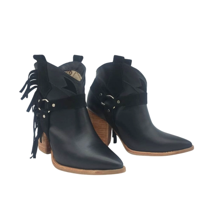 BOTIN RUFINA NEGRO PAO PECADOS - 4