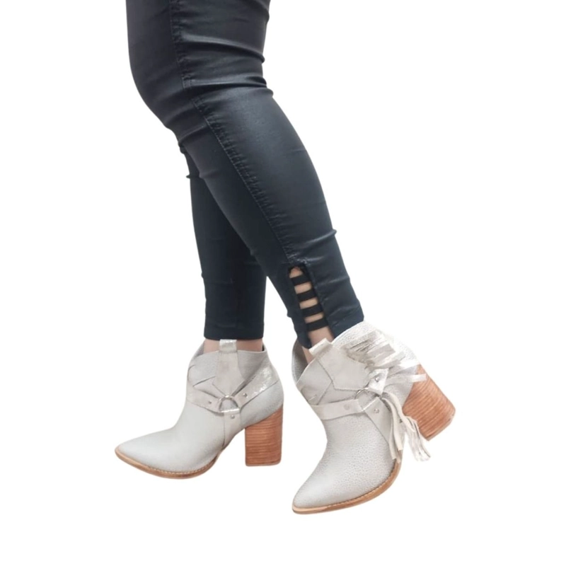 BOTIN RUFINA GRIS PAO PECADOS - 1