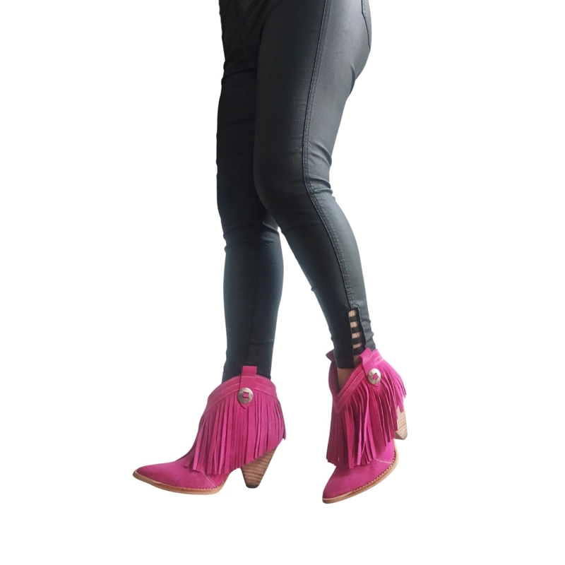 BOTIN CHASCONA FUCSIA PAO PECADOS - 1