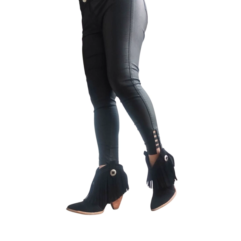 BOTIN CHASCONA NEGRO PAO PECADOS - 1