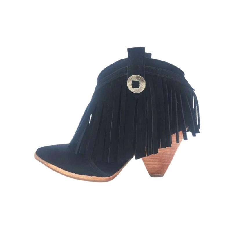 BOTIN CHASCONA NEGRO PAO PECADOS - 3
