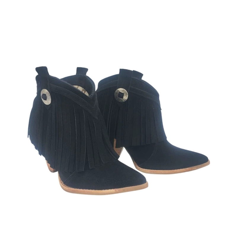 BOTIN CHASCONA NEGRO PAO PECADOS - 4