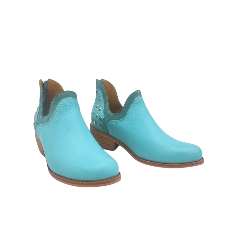 ZAPATO JOAQUINA VERDE AGUA PAO PECADOS - 4