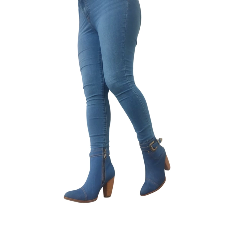 BOTIN IVANNA JEANS PAO PECADOS - 1