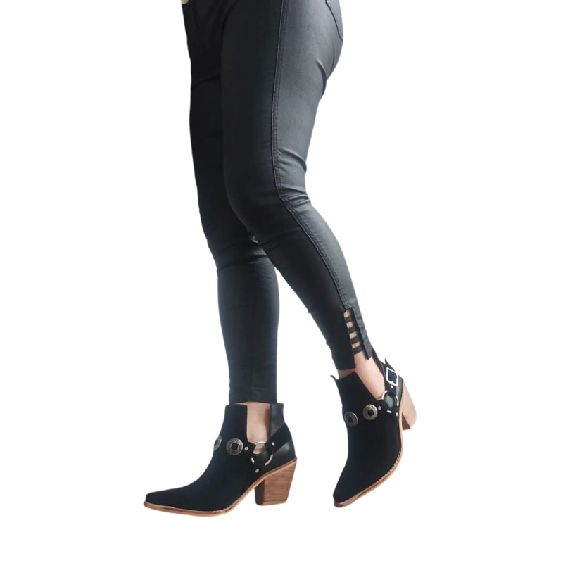 BOTIN LIZZ NEGRO PAO PECADOS - 1