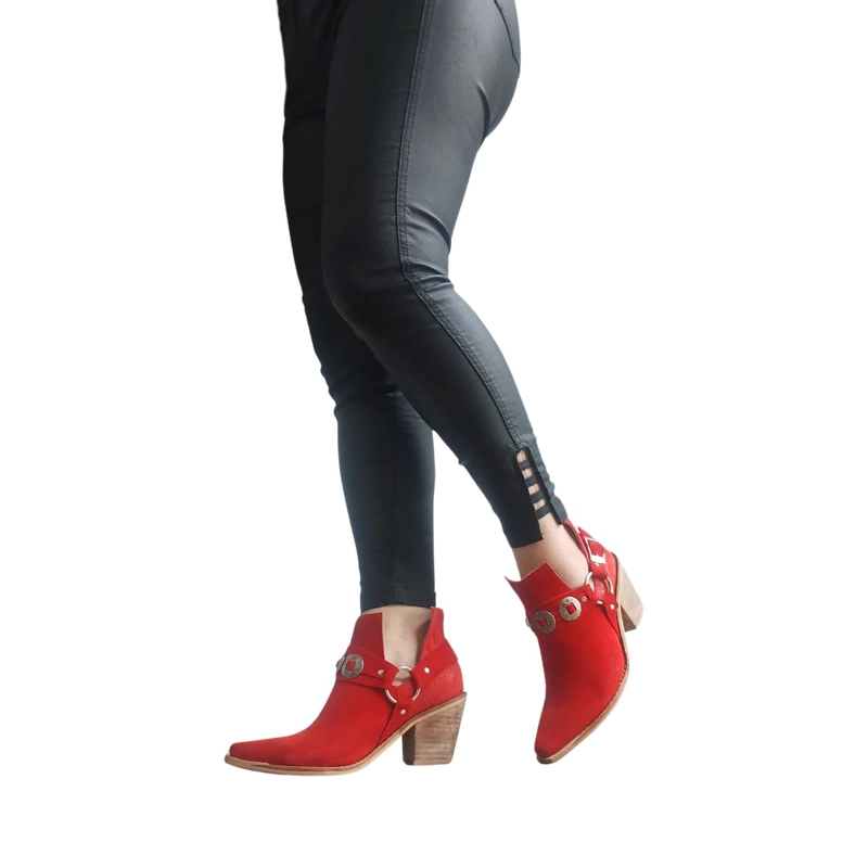 BOTIN LIZZ ROJO PAO PECADOS - 1