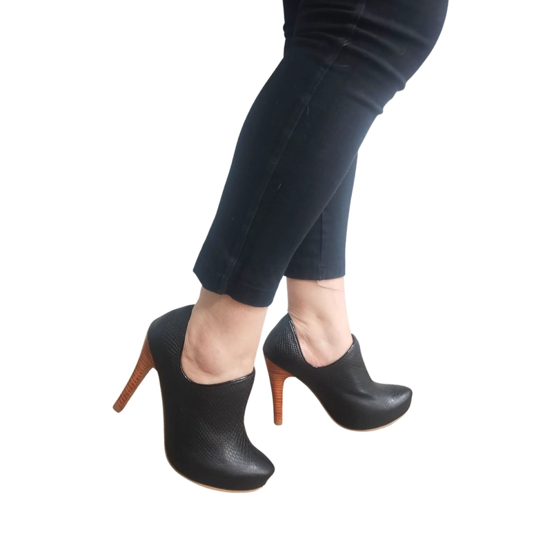 STILETTO SCARLETTE NEGRO PAO PECADOS - 1