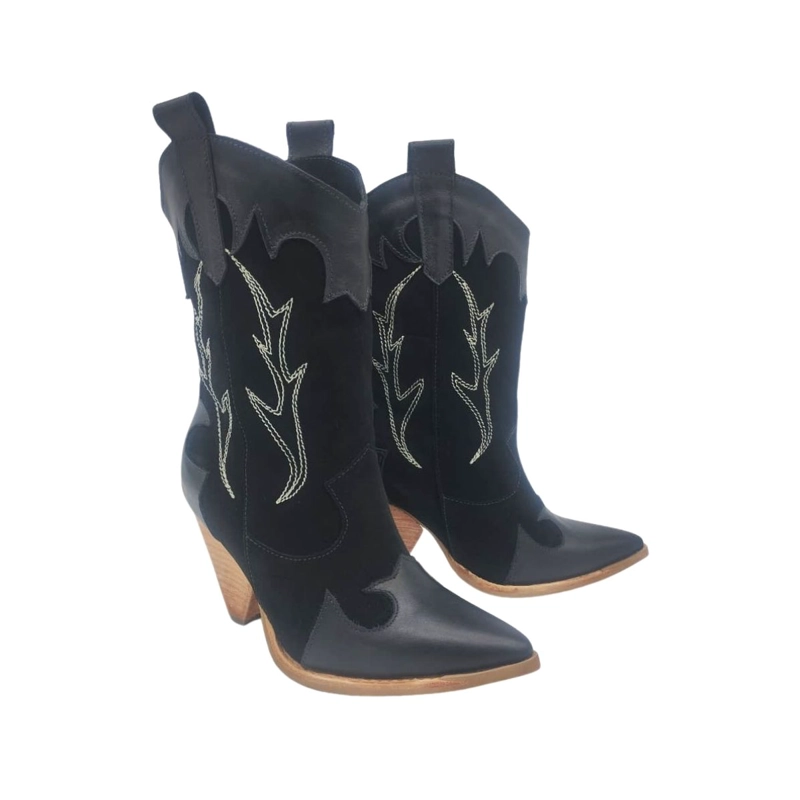 BOTA MINI PAOLA NEGRO PAO PECADOS - 4