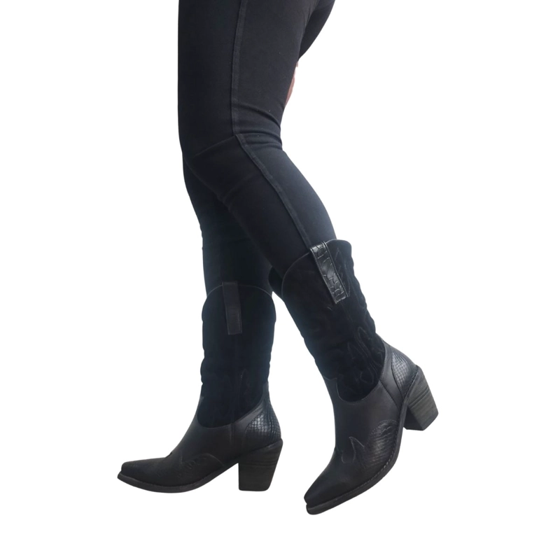 BOTA JOSELYN NEGRO PAO PECADOS - 1